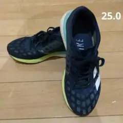 adidas adizero ボストン9 　25.0センチ　 ネイビー/グリーン