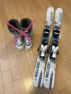 SALOMON 123cm sw1000 ツインチップ ショートスキー