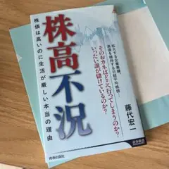 株高不況 藤代宏一著