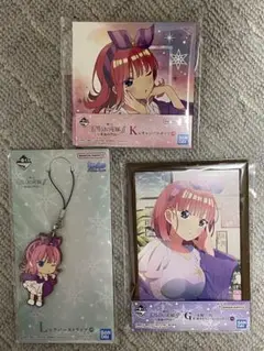 (おまけ付き)五等分の花嫁一番くじ 中野二乃セット