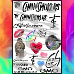 GMO SONIC★THE CHAINSMOKERS★タトゥーシール1