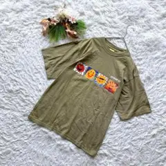 ✨１点限り✨ (S) 半袖Tシャツ アートプリント クルーネック 個性的 着回し