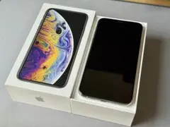 iPhone Xs Silver 64 GB SIMフリー
