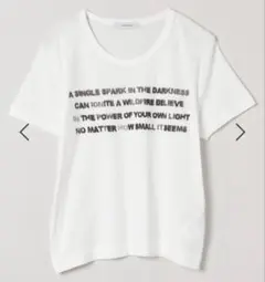 JEANASIS キョウネンフライスロゴチビTEE