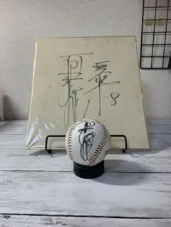 原辰徳　サインボール、色紙 原 辰徳サインボールの通販 by ぴこ's shop｜ラクマ