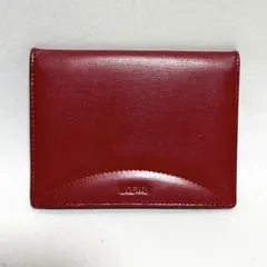 【送料無料】LOEWE ロエベ 定期入れ カードケース パスケース レッド