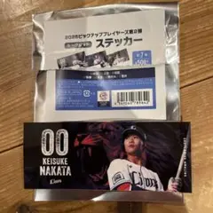 埼玉西武ライオンズ 仲田選手 ピックアップ選手ステッカー