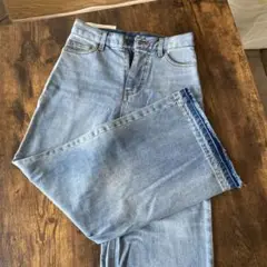 ビンテージ加工 ワイドパンツ サイズS