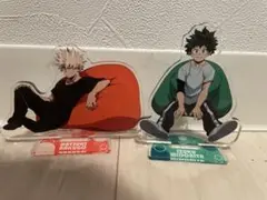 僕のヒーローアカデミア 緑谷出久 爆豪勝己 アクリルスタンド 二体セット ドンキ