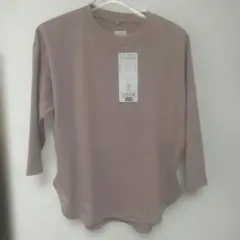 新品レディース七分丈CLOSSH ヘビロテシリーズ ピンク Tシャツ M