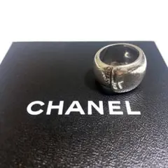 CHANEL silver925 ロゴリング