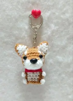 柴犬　キーホルダー（ミニ）