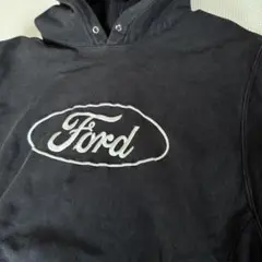 Ford パーカー　刺繍　90s M リバースウィーブ　フーディ　フォード