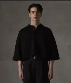 GRANCY】Ziplayered Wideshort Poloshirt