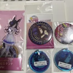 ライスシャワー　ウマ娘プリティーダービー　公式アクリルスタンド、缶バッジ