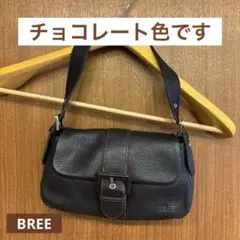 BREE ハンドバッグ　本革　こげ茶