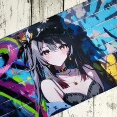 原神　胡桃　パソコン デスクマット　ラバー製