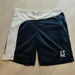LUZeSOMBRAハーフパンツ 濃紺白　Lサイズ