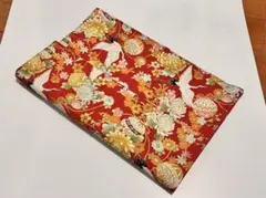 ❤︎【新品・未使用】布地 鶴と花柄と手毬❤︎