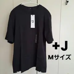 +J 新品タグ付き Tシャツ スーピマコットン Mサイズ