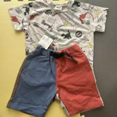 新品　タグ付き　BREEZE 恐竜　Tシャツ　ハーフパンツ　まとめ １００
