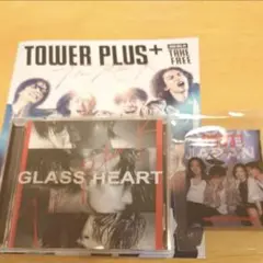 開封済 TENBLANK GLASS HEART グラスハート CD ステッカー