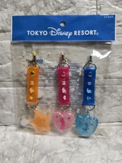東京ディズニーリゾート ストラップ 3個セット
