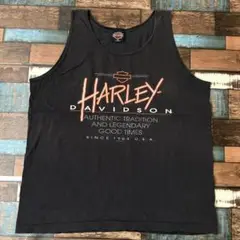 USA製　Harley-Davidson ハーレーダビッドソン　タンクトップ　黒