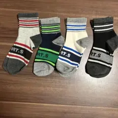 キッズ靴下 4足セット スポーツ