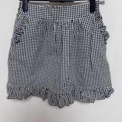 bebe milk ギンガムチェック スカート
