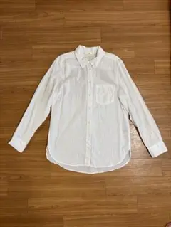H&M linen blendシャツ xsサイズ　ホワイト