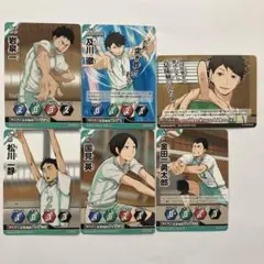 ハイキュー バボカ プロモ MVP 及川徹 岩泉 金田一 国見 松川 花巻 青城 ハイキュー バボカ 青葉城西 岩泉 国見 金田一 及川 セット売り