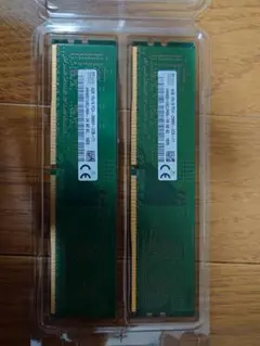 SKhynix PC4-2666V-UC0-11 4GB×2個(デスクトップ用)
