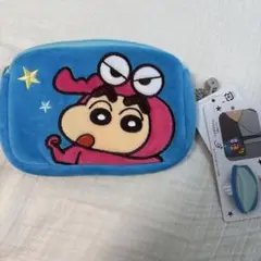 しまむら　クレヨンしんちゃん　マルチティッシュケース　ポーチ