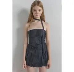【epine】bare pleats ribbon tieonepiece 2025年最新】Épine lace bare pleats ribbon tieonepieceの人気