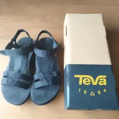 Teva 25センチ ブラック スポーツサンダル