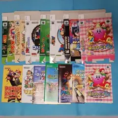 【箱説のみ】N64 空箱＆説明書　７個セット　D【ソフトなし】