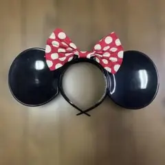 ディズニーランド　レトロカチューシャ　ミニー