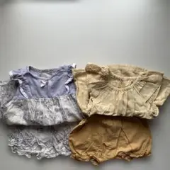 べべ　セットアップ　フリル