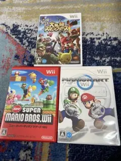 【Wii】sm-5 スマブラ　マリカー　スーパーマリオ　セット　まとめ