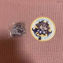 でびでびでびる(でびるんSummer)アクリルキーホルダー ステッカー