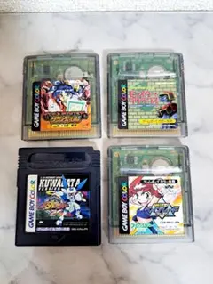 【Nintendo】ゲームボーイ ソフト 4本セット レトロゲーム 年代物