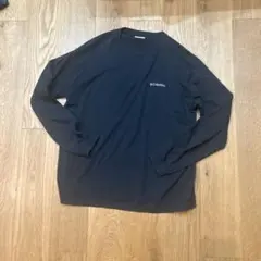 Columbia ブラック 長袖Tシャツ L
