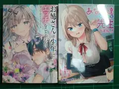 青年コミック　2冊セット　あなたた達それでも先生ですか？他　送料込み