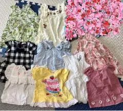 子供服セット 半袖　スカート Miki house