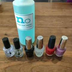 ネイル検定におすすめ★OPI、セシェ・ヴィートのネイル6本u0026未使用除光液1本
