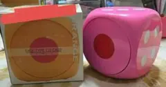 【処分セール】可愛い♡サイコロ型CDケース　ピンク