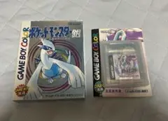 ポケットモンスター 銀・クリスタル ゲームボーイカラー