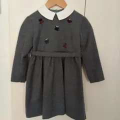 ファミリア ワンピース 白襟 familiar 110cm