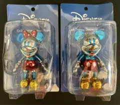 ディズニー ミッキーマウス ミニー メタリック フィギュア